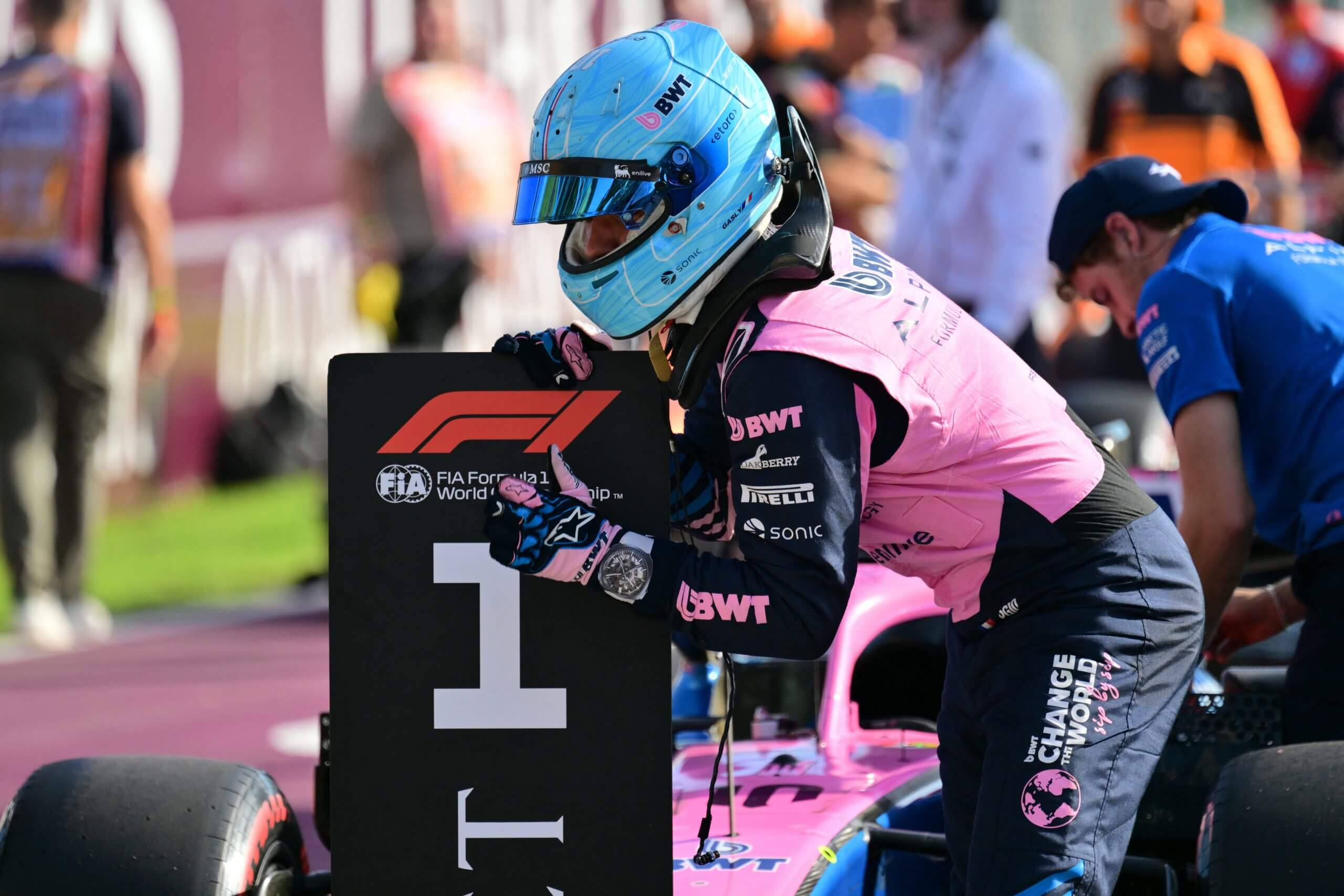 Pierre Gasly stuns Mercedes in Italian GP qualifying to claim first F1 pole