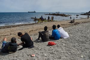 Hundreds of migrant children are stranded in Spain's Ceuta after mass crossing