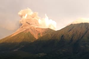 Hundreds flee homes after Guatemala's Fuego volcano erupts