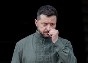Zelenskyy rejects rival's call for vote, says would 'split' Ukraine