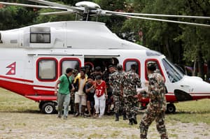 S. Korean response team heads to flood site in Nepal in search of 9 missing