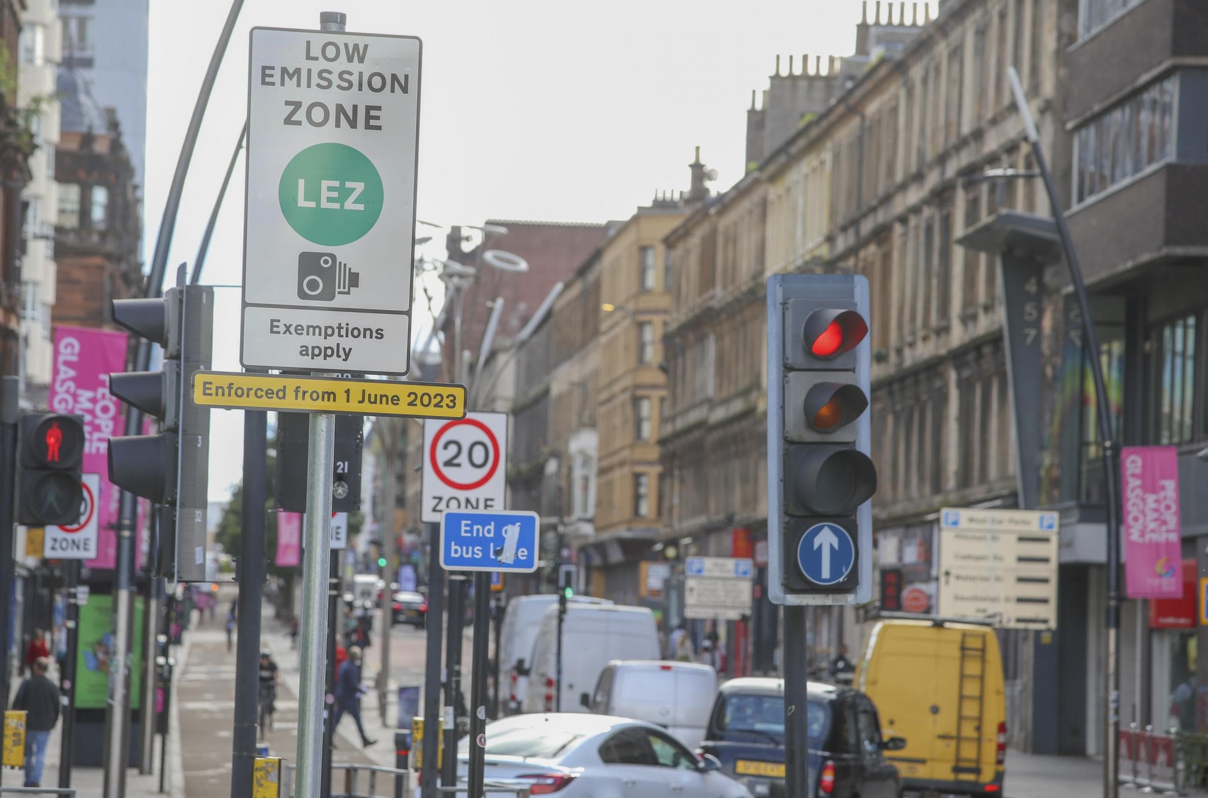 Revealed -How much the council raised from drivers from LEZ fines in Glasgow