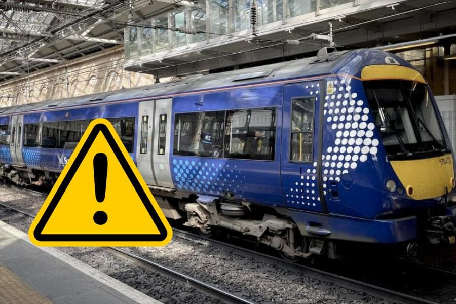 Commuters warned of delays on Glasgow railway line during rush hour