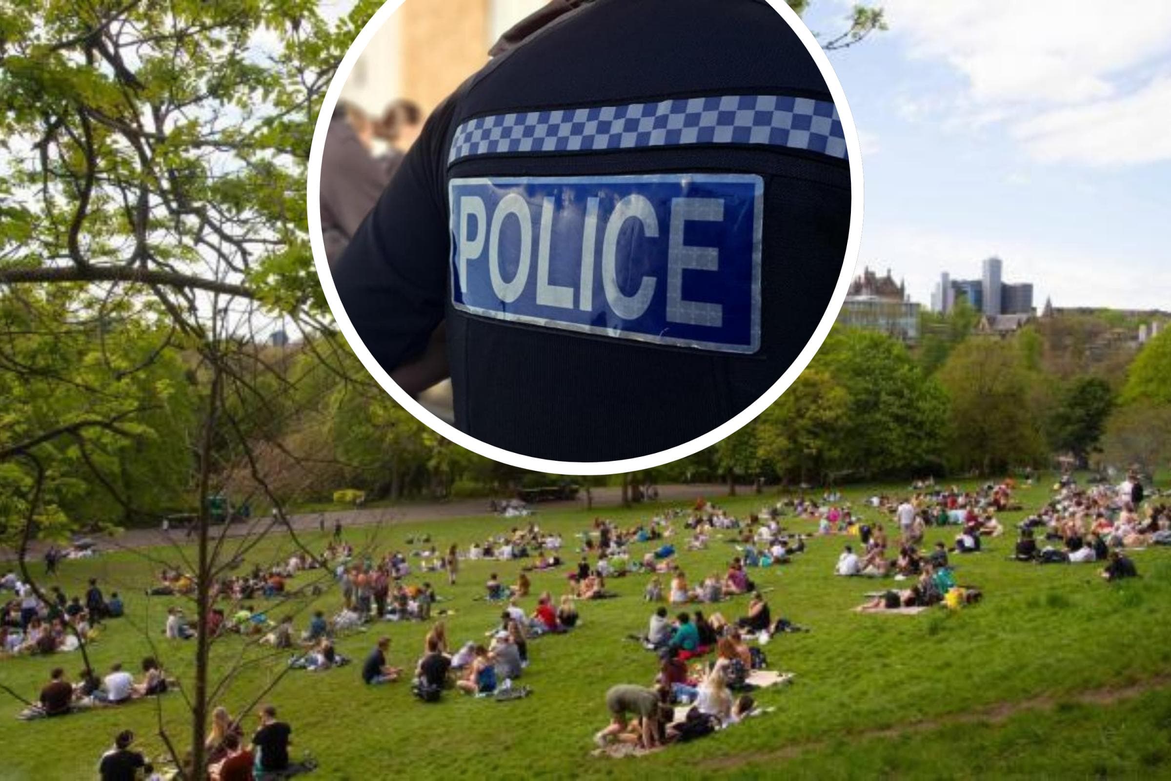 Arrest made after hunt for man in connection with Glasgow park incident