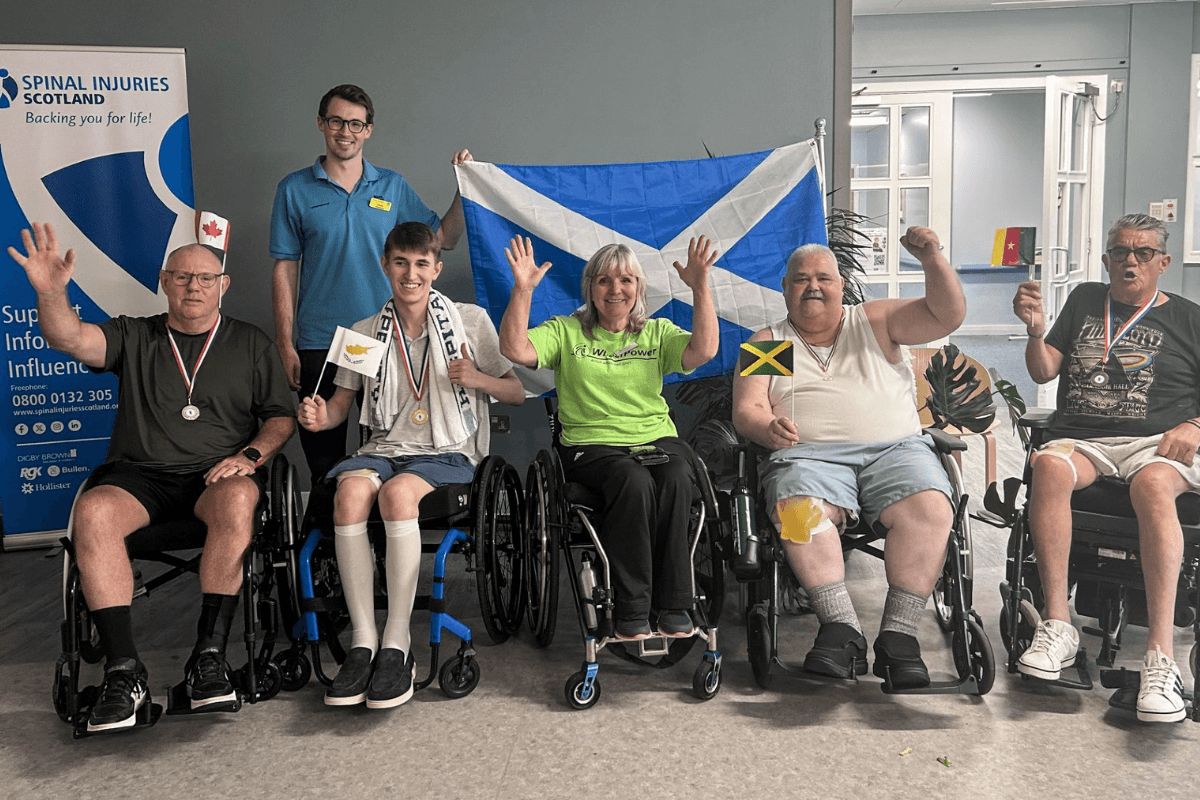 Spinal injuries unit stages Commonwealth Games event as former patient wins Gold