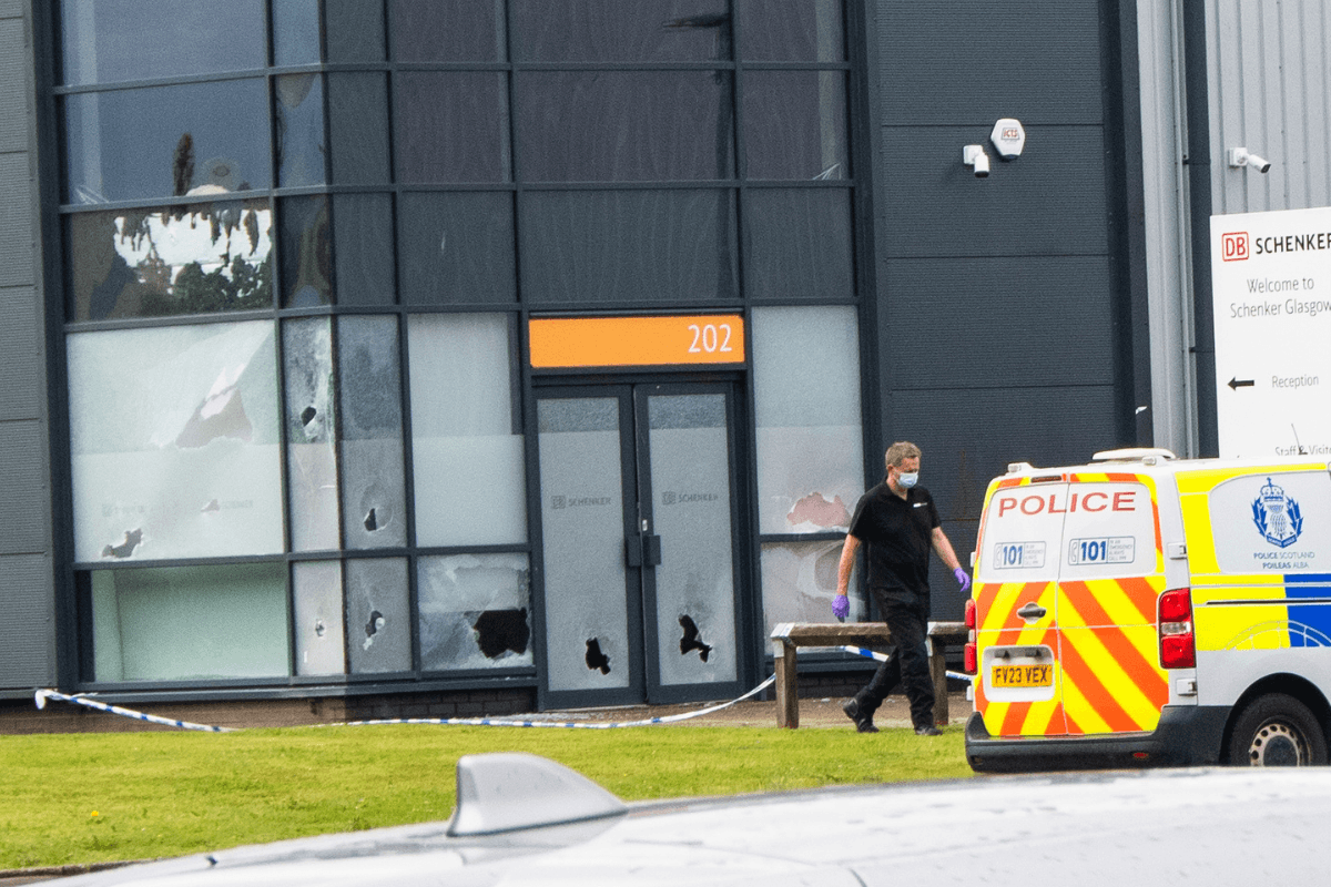 Logistics giant's Glasgow office wrecked as Palestine protesters 'bypass security'