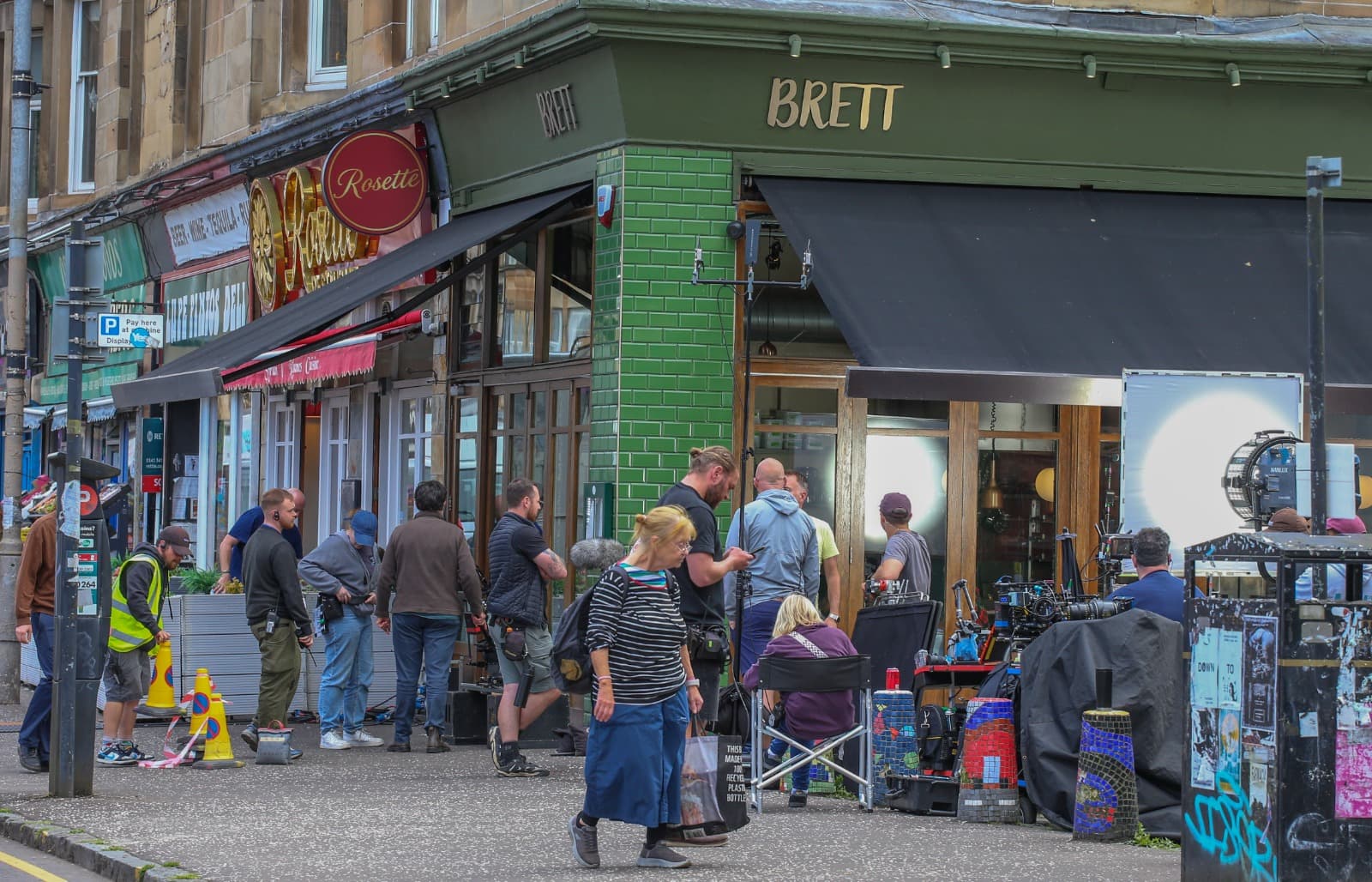 Hit Scottish TV show takes over Michelin Guide restaurant in Glasgow for filming