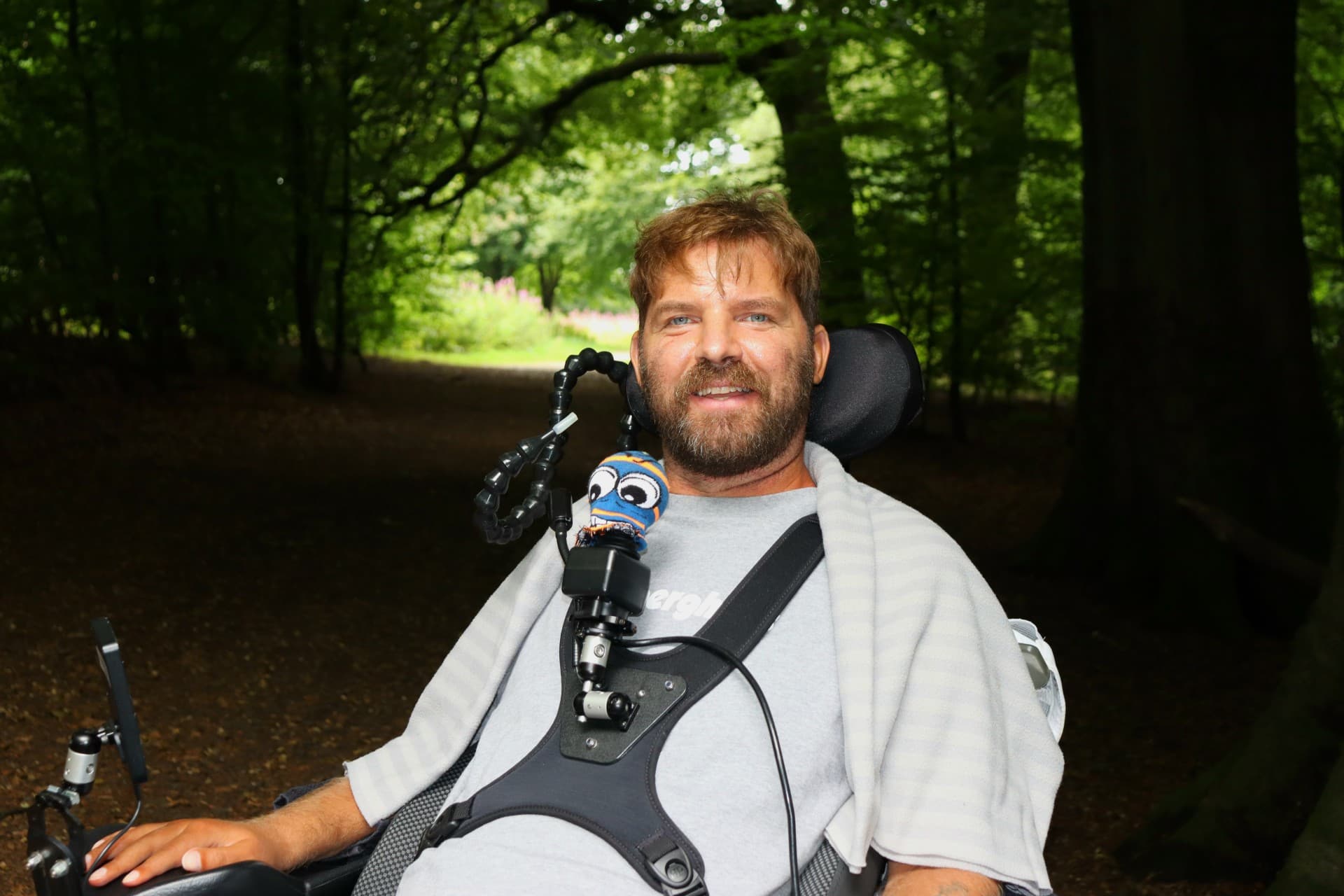 Glasgow tetraplegic taking on 79-mile challenge in off-road wheelchair