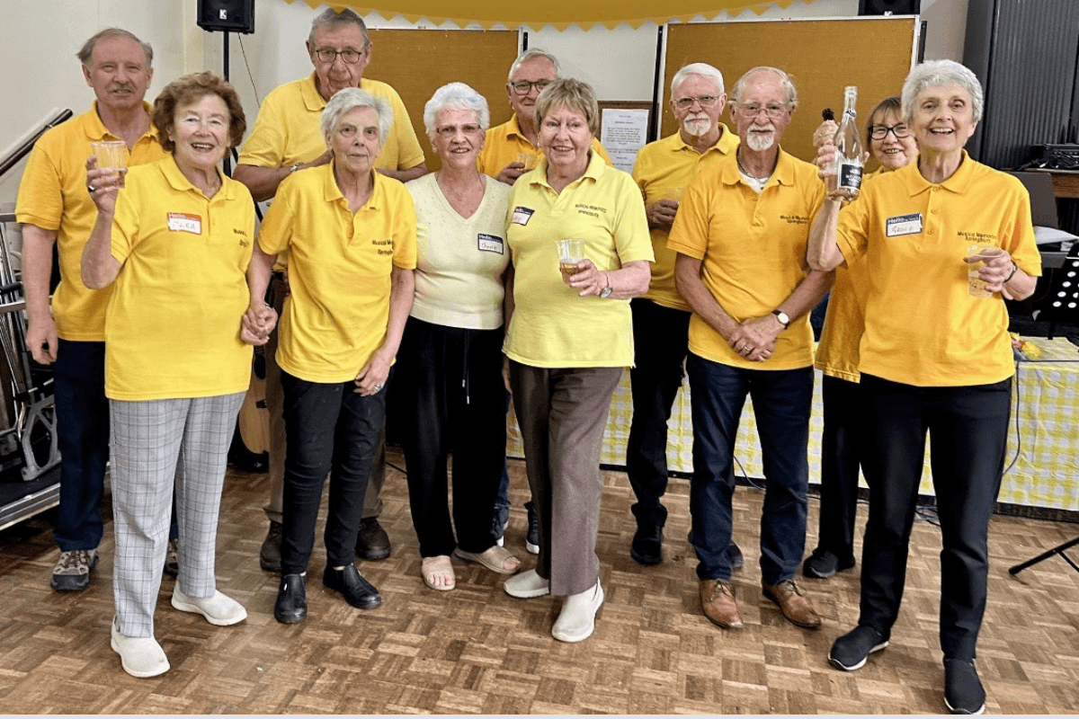 Dementia-friendly singing group celebrates 10th anniversary with special party