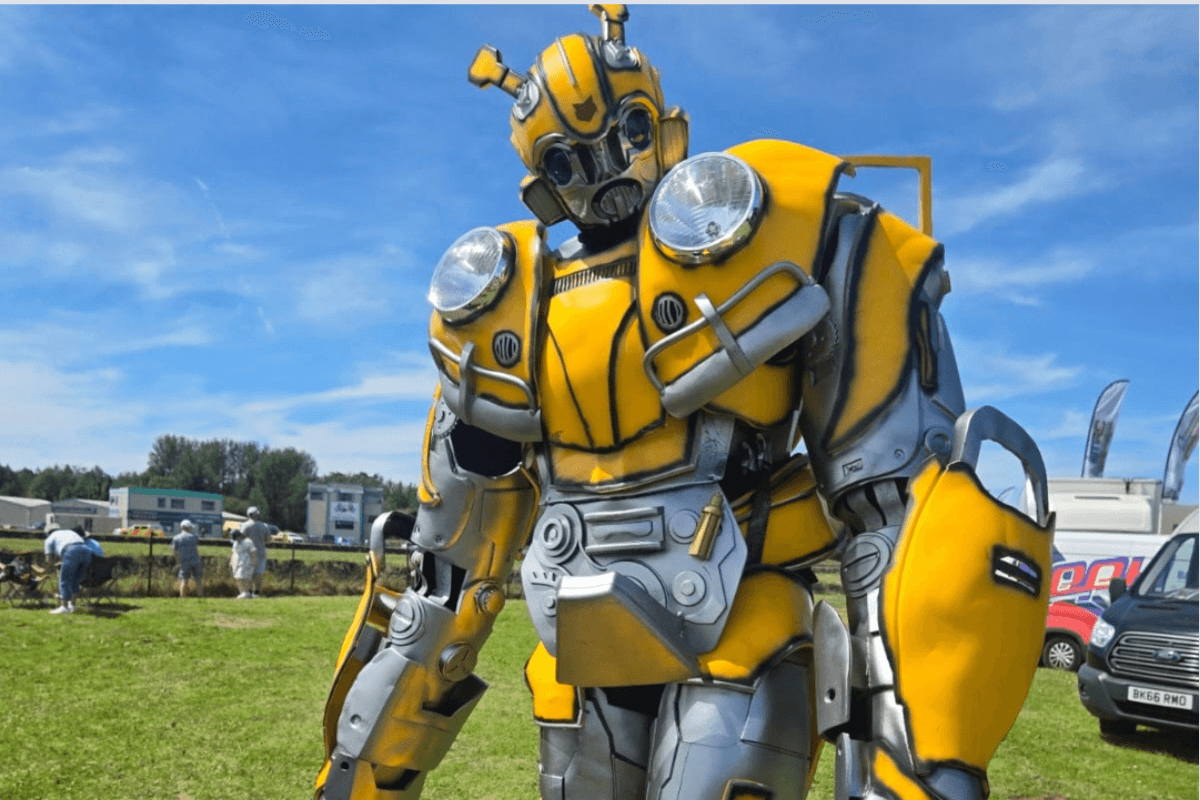 Meet Optimus Prime and Bumblebee at Scotland’s Theme Park this weekend