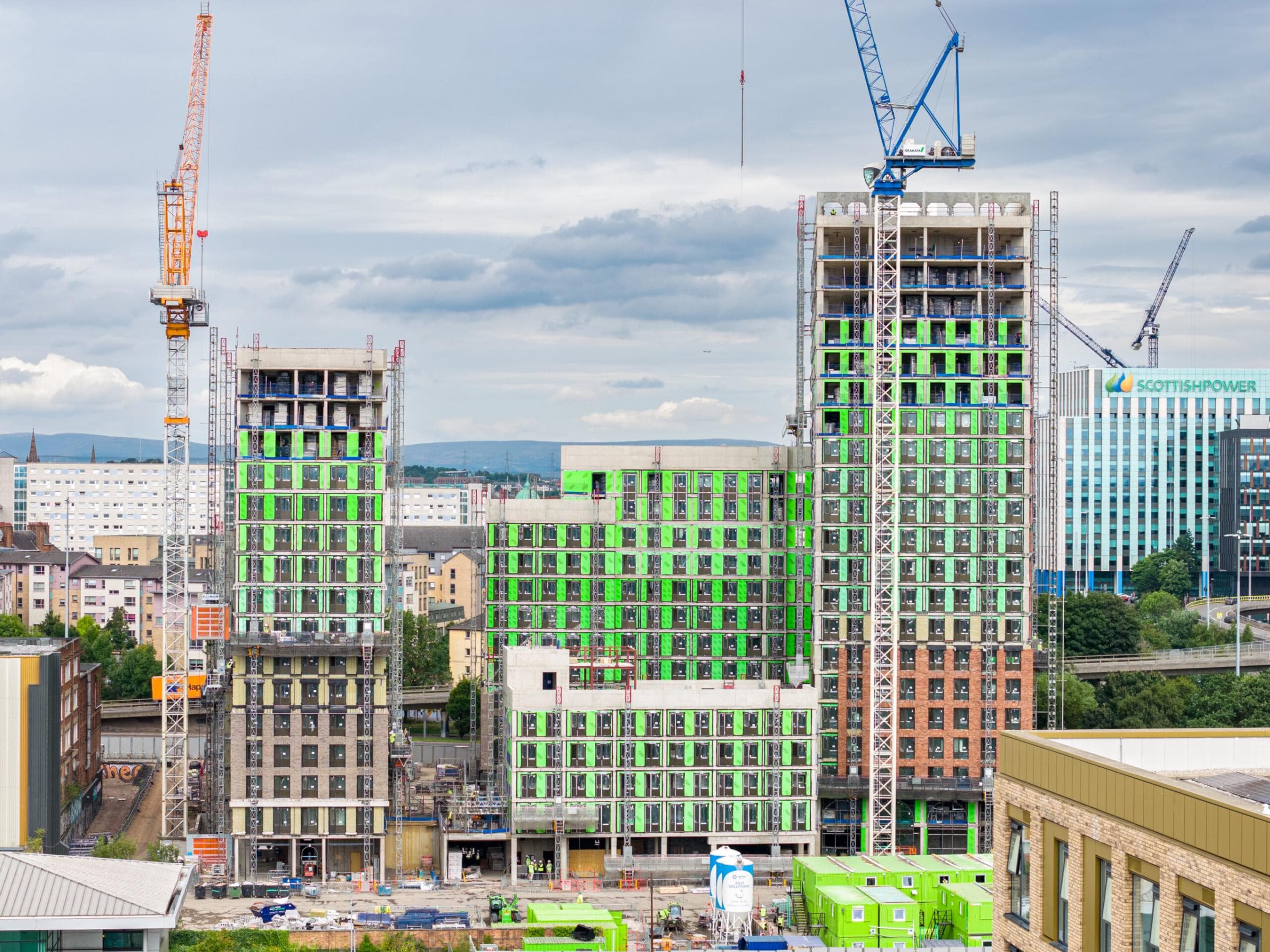 £126m Glasgow student accommodation project reaches major construction milestone