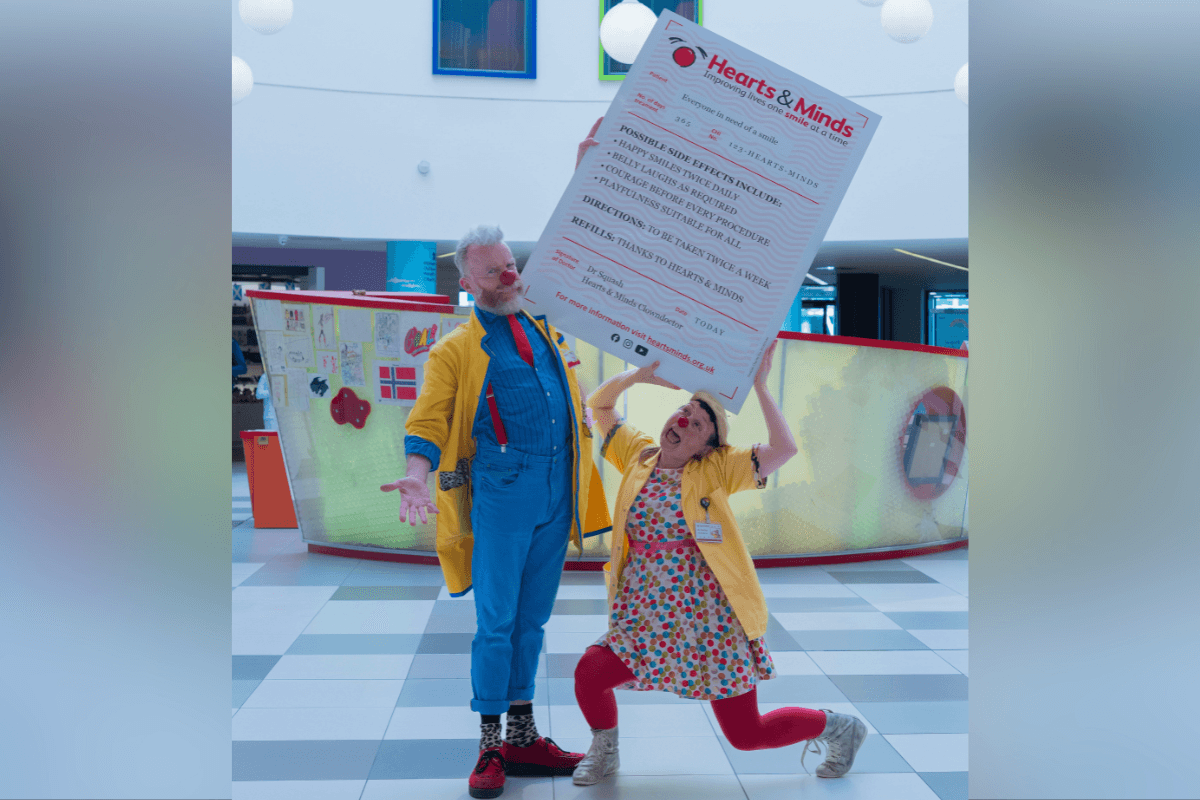Clowndoctors double Glasgow hospital visits to help bring joy to young patients