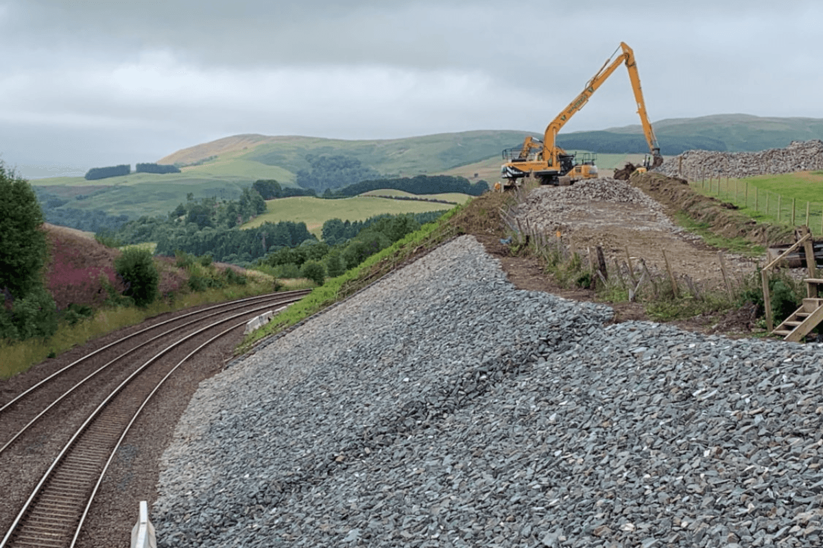 £2m project begins to strengthen busy Glasgow rail route against 'extreme' weather