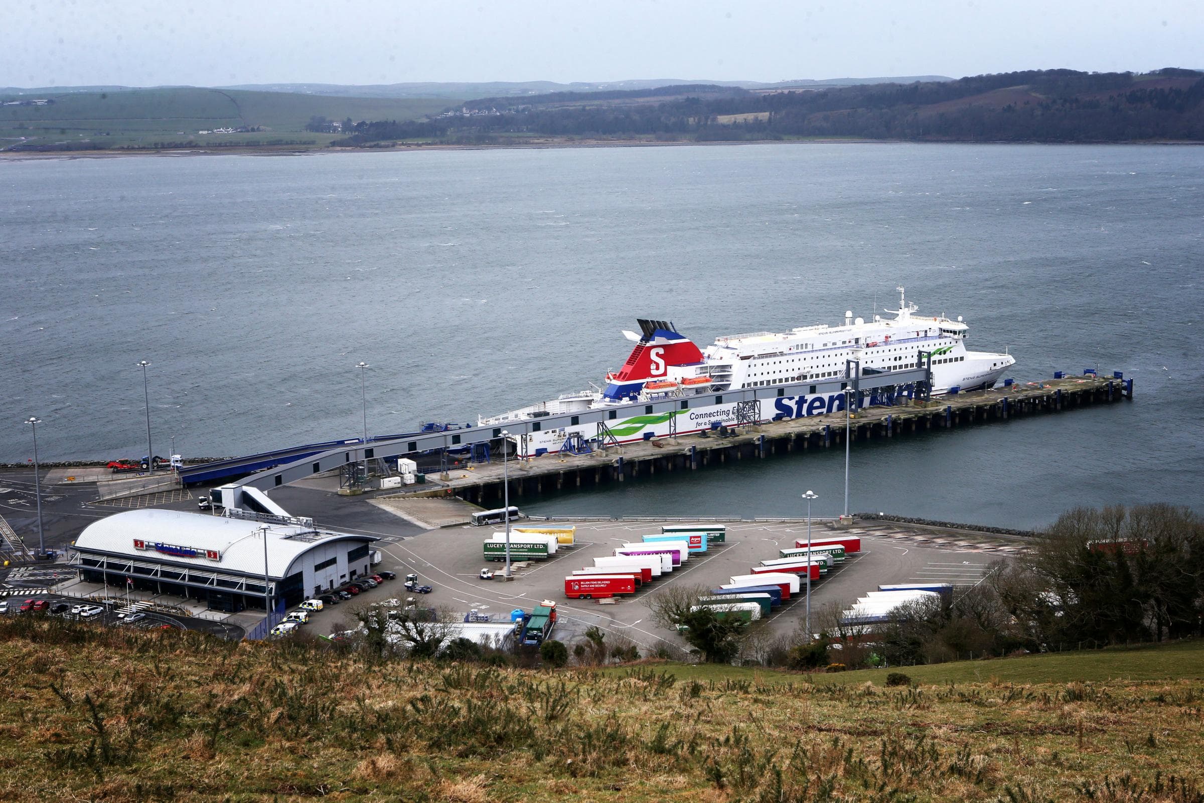 Two men charged after cannabis worth £375,000 seized at ferry port