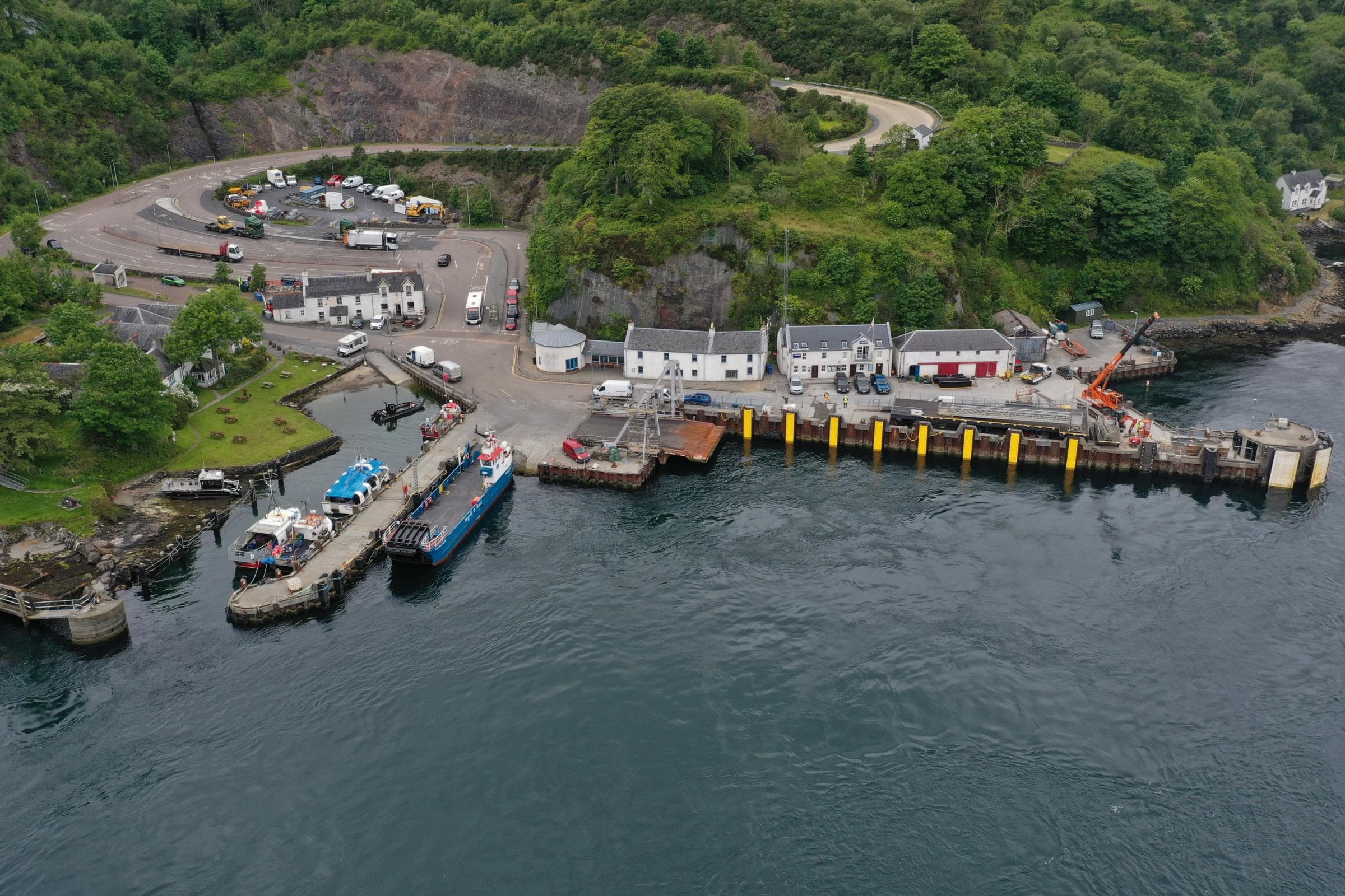 Small Scottish Island's only ferry berth to close for repairs