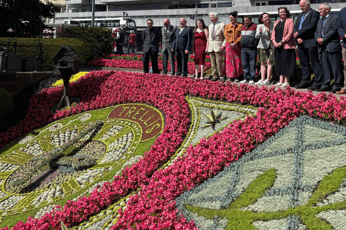 Edinburgh Floral Clock blooms with new design celebrating charity’s 20th anniversary