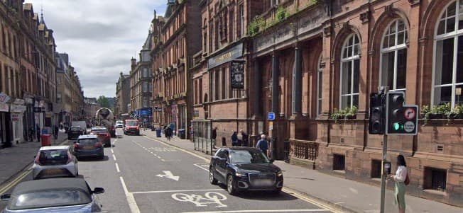 Scottish city centre road closed over 'unsafe' building