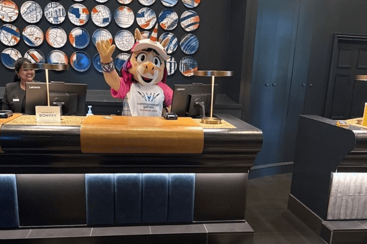 Inside the Glasgow hotel helped make Commonwealth Games a success