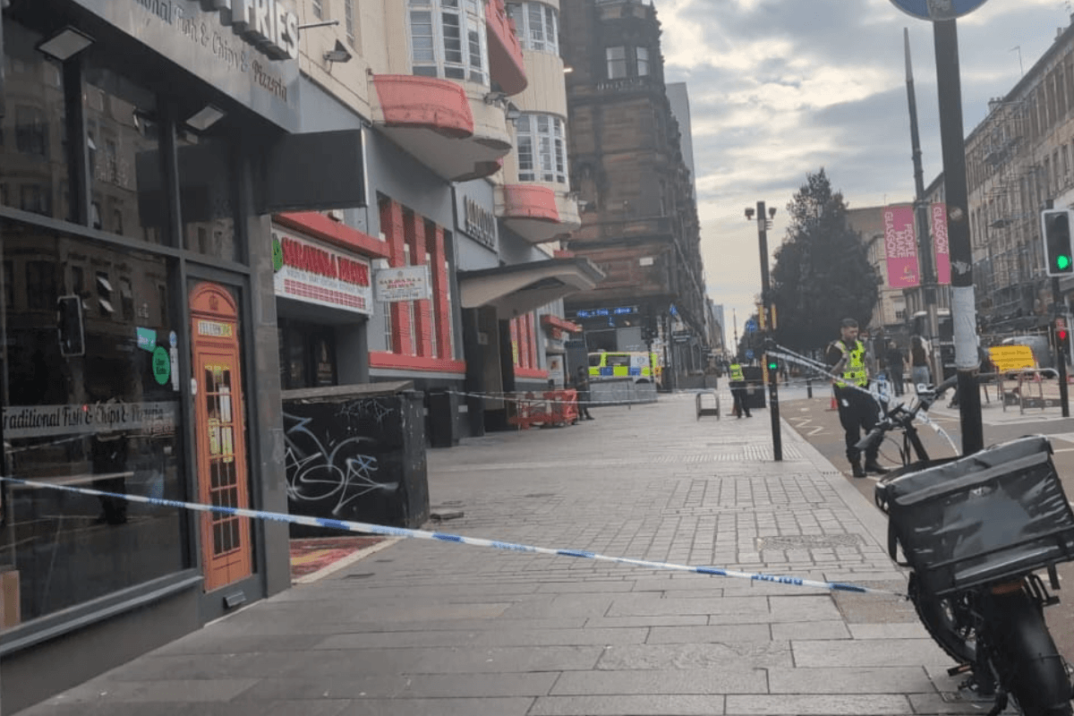 Man in hospital with serious injuries following disturbance on Sauchiehall Street