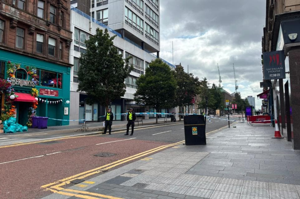 Second man charged over attempted murder on busy Glasgow street