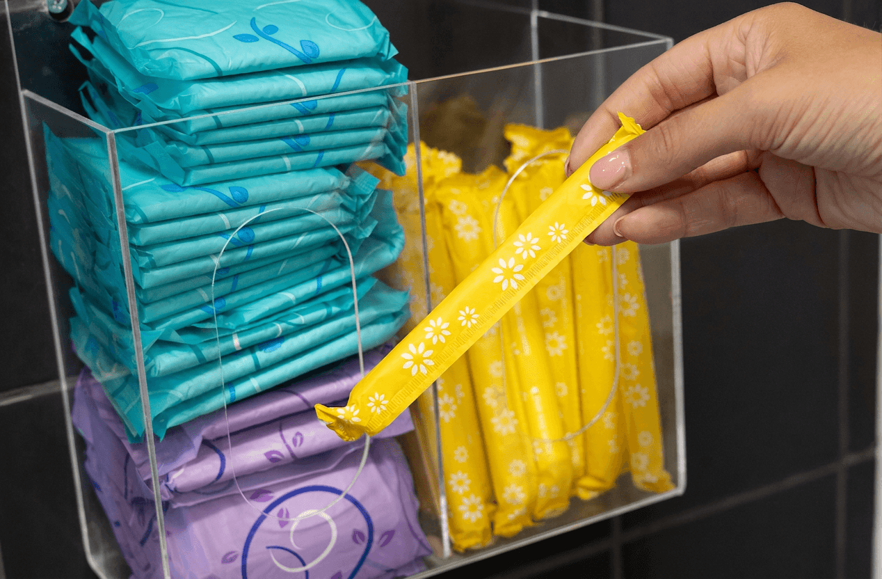 Aldi becomes first UK supermarket to offer free period products in every toilet