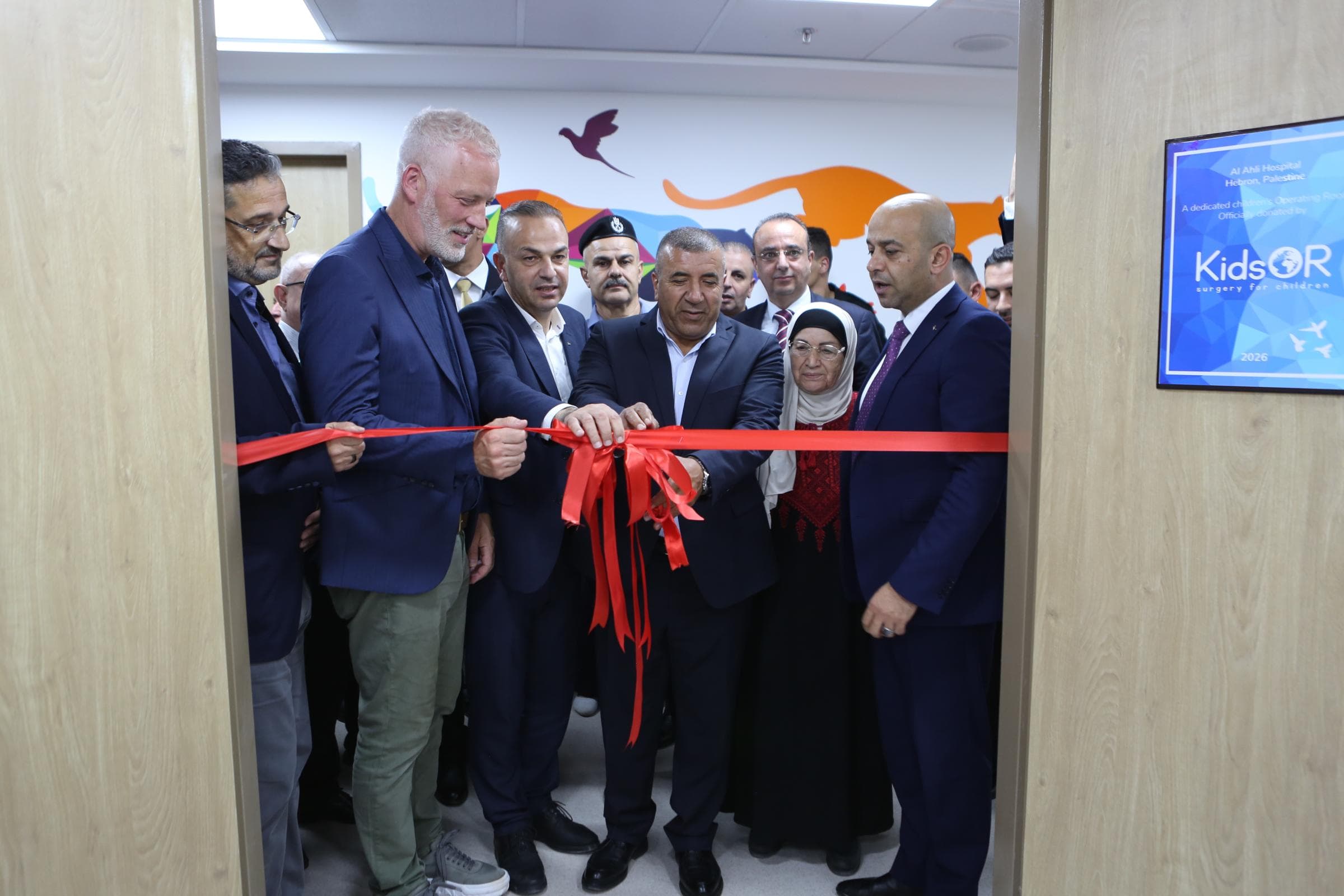 Scots charity opens its first operating theatre for West Bank children