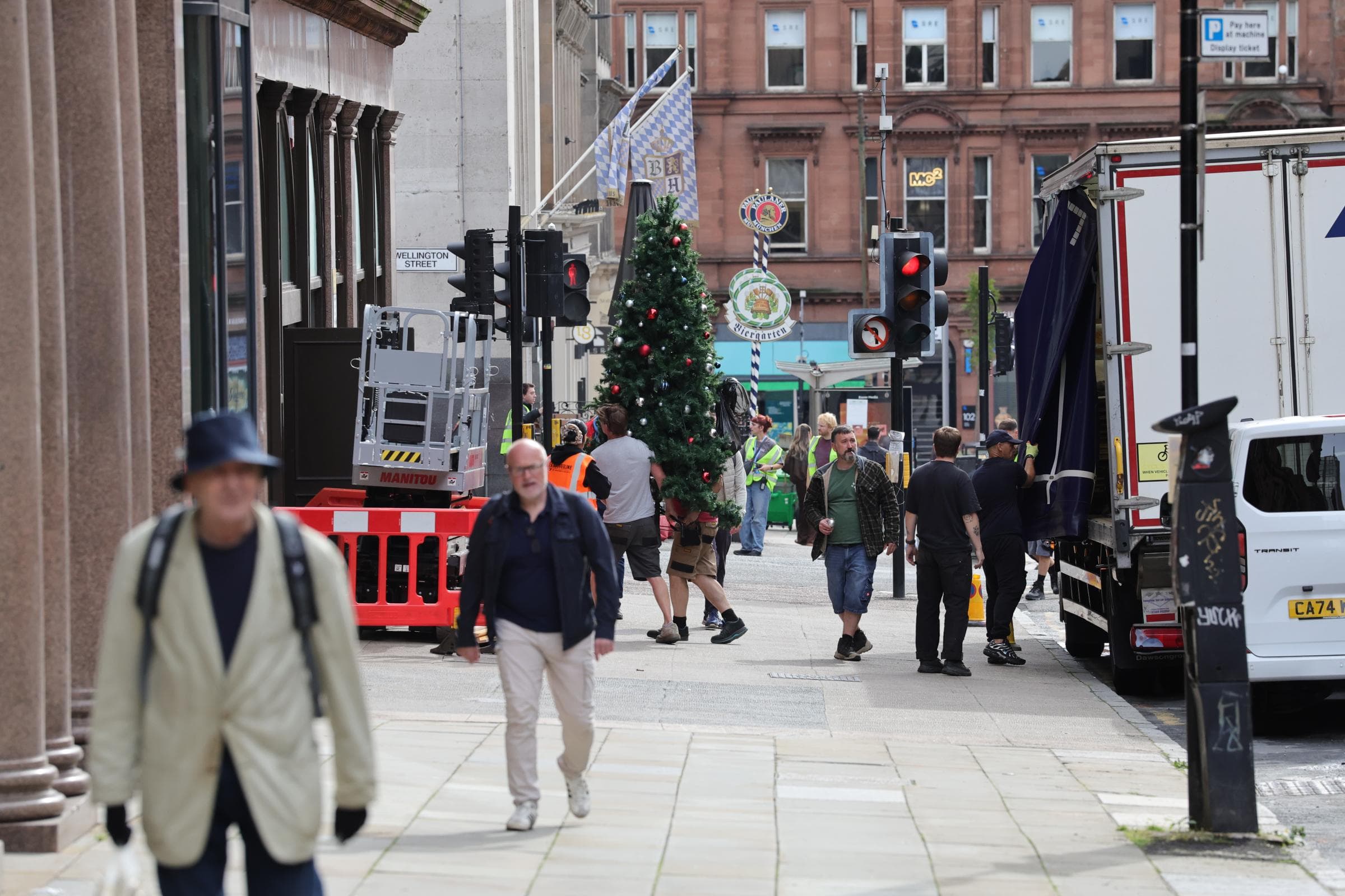 Glasgow gets Gotham City makeover for The Batman: Part II filming