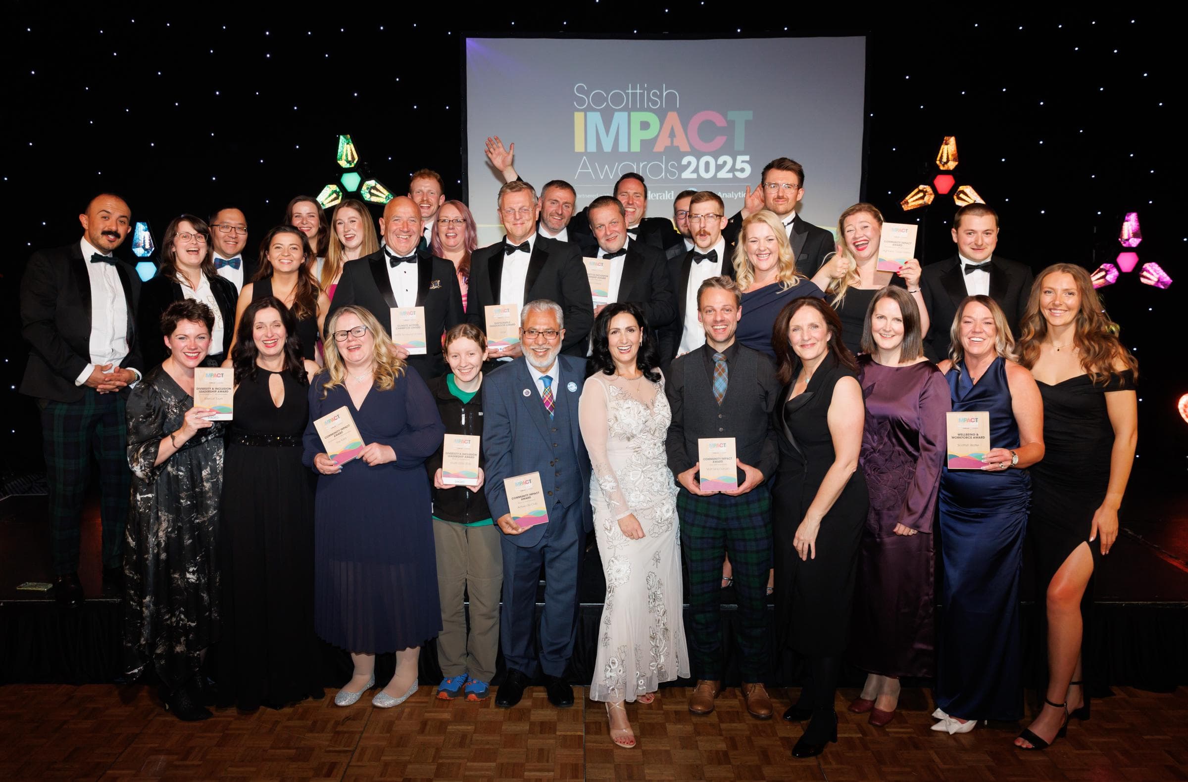 Scottish Impact Awards finalists recognised for tackling society's biggest challenges