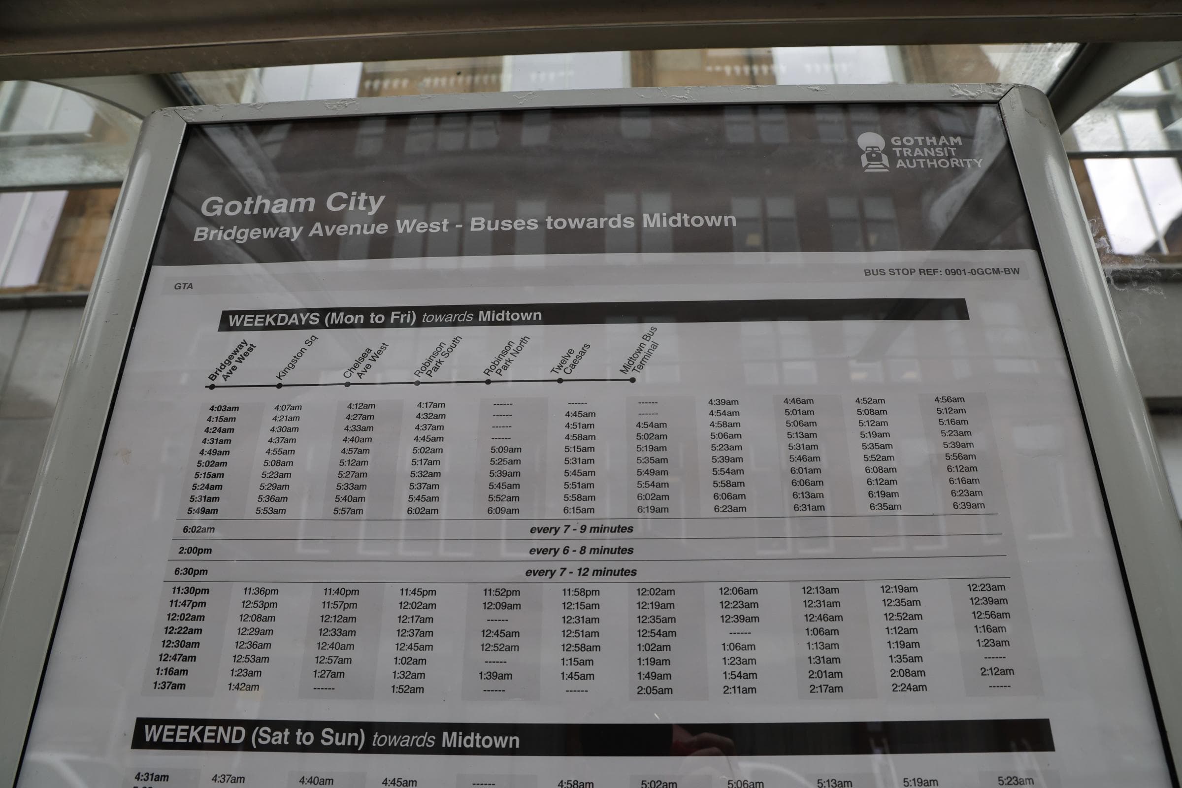 'Night buses and turn-up-and-go services, Gotham's got better buses than Glasgow'