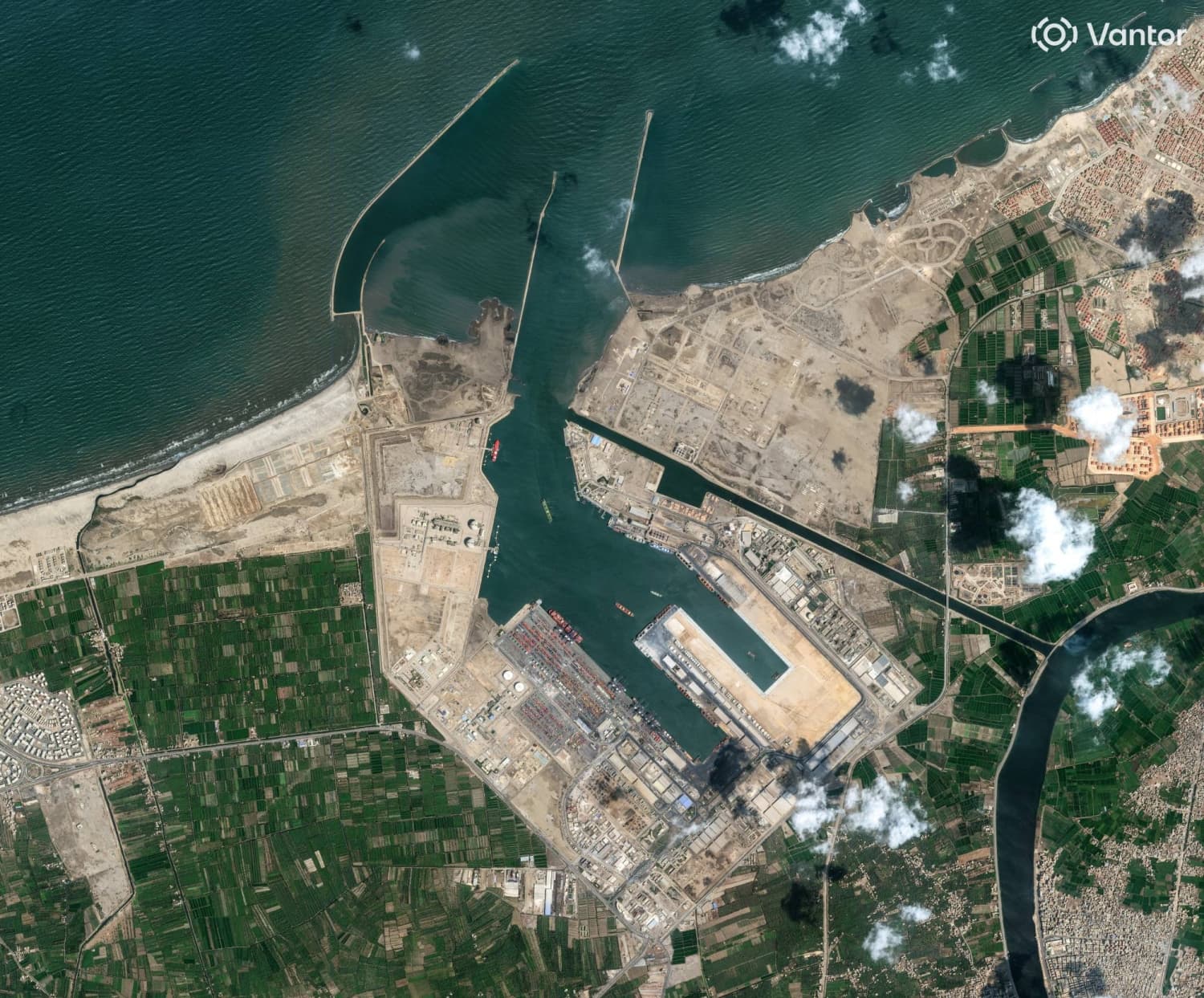 Drone hits storage tanker at Egyptian port, security firm says