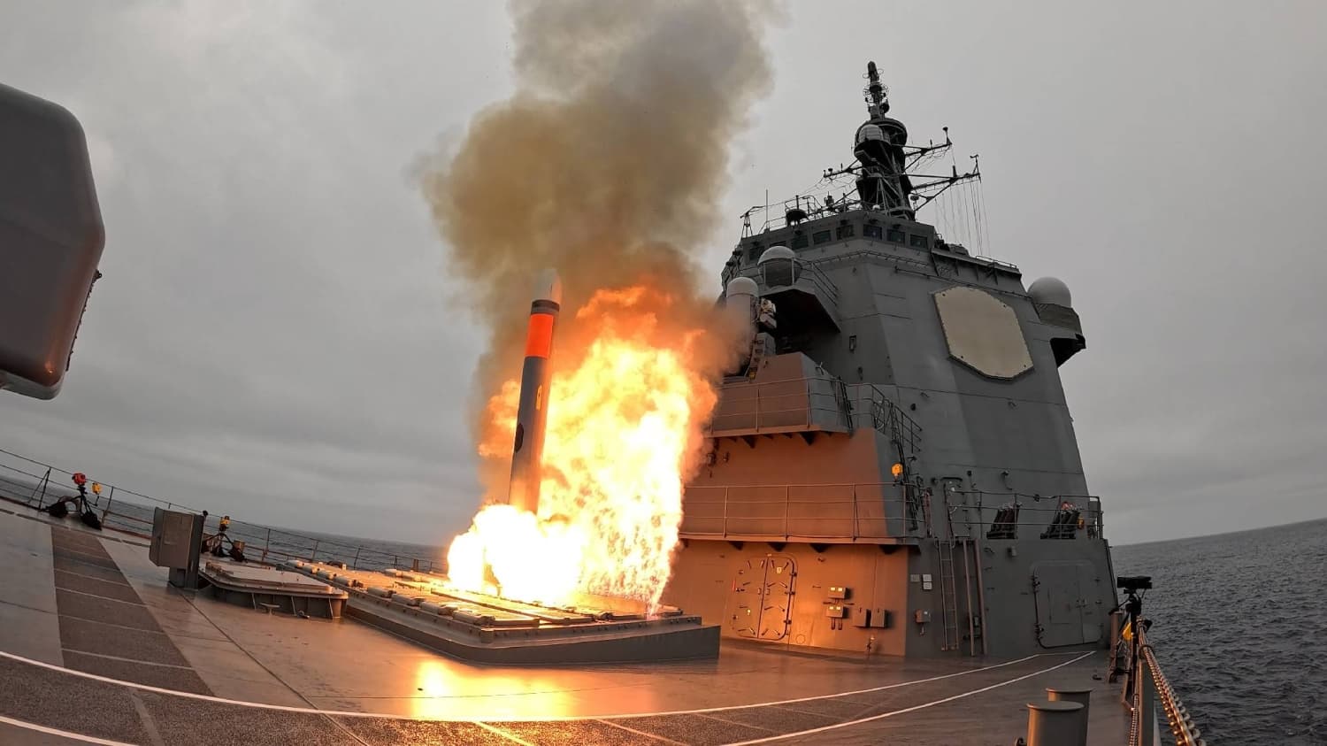 Japan conducts first test launch of ship-based cruise missile