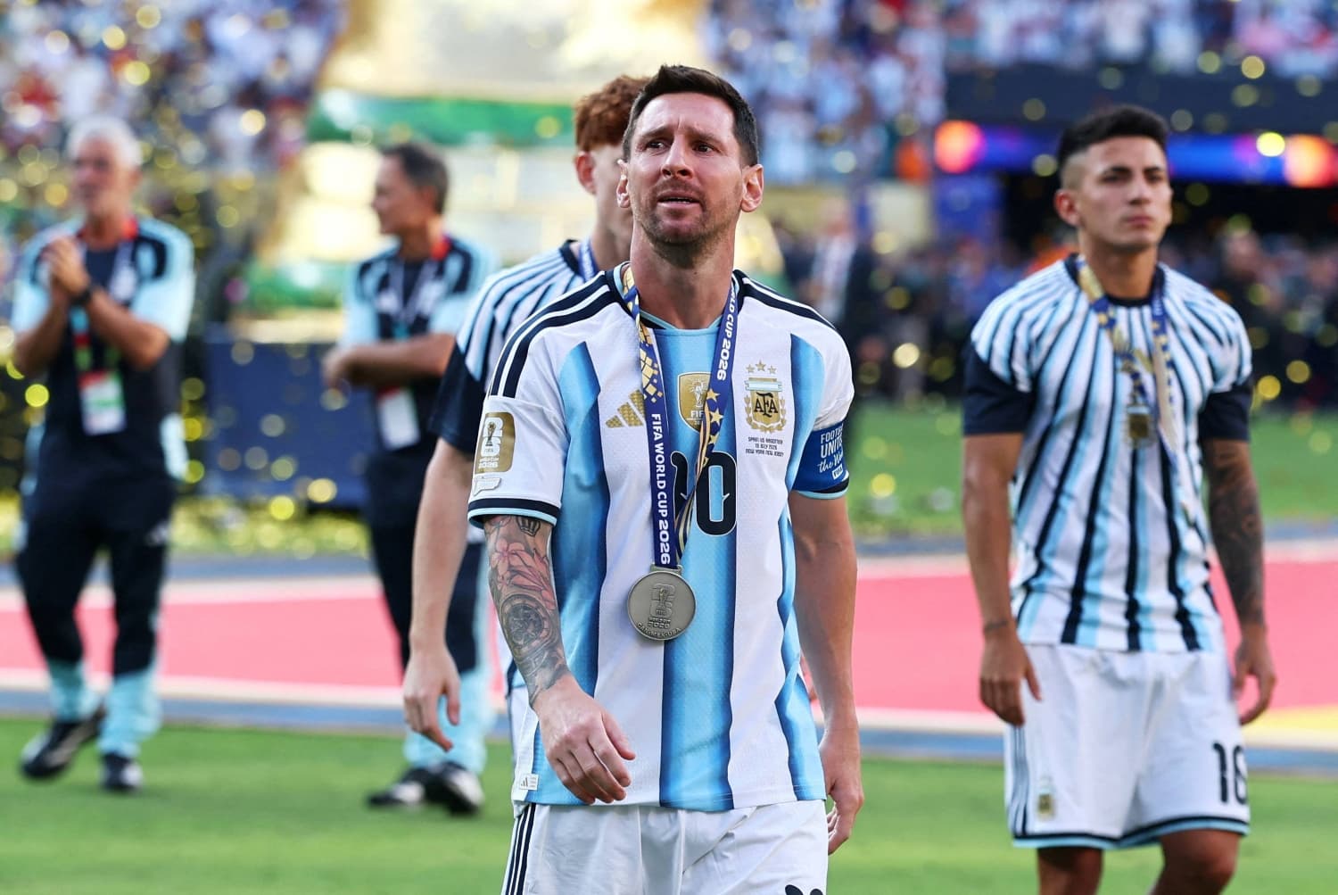 Grieving Lionel Messi unsure about soccer future in message to late father