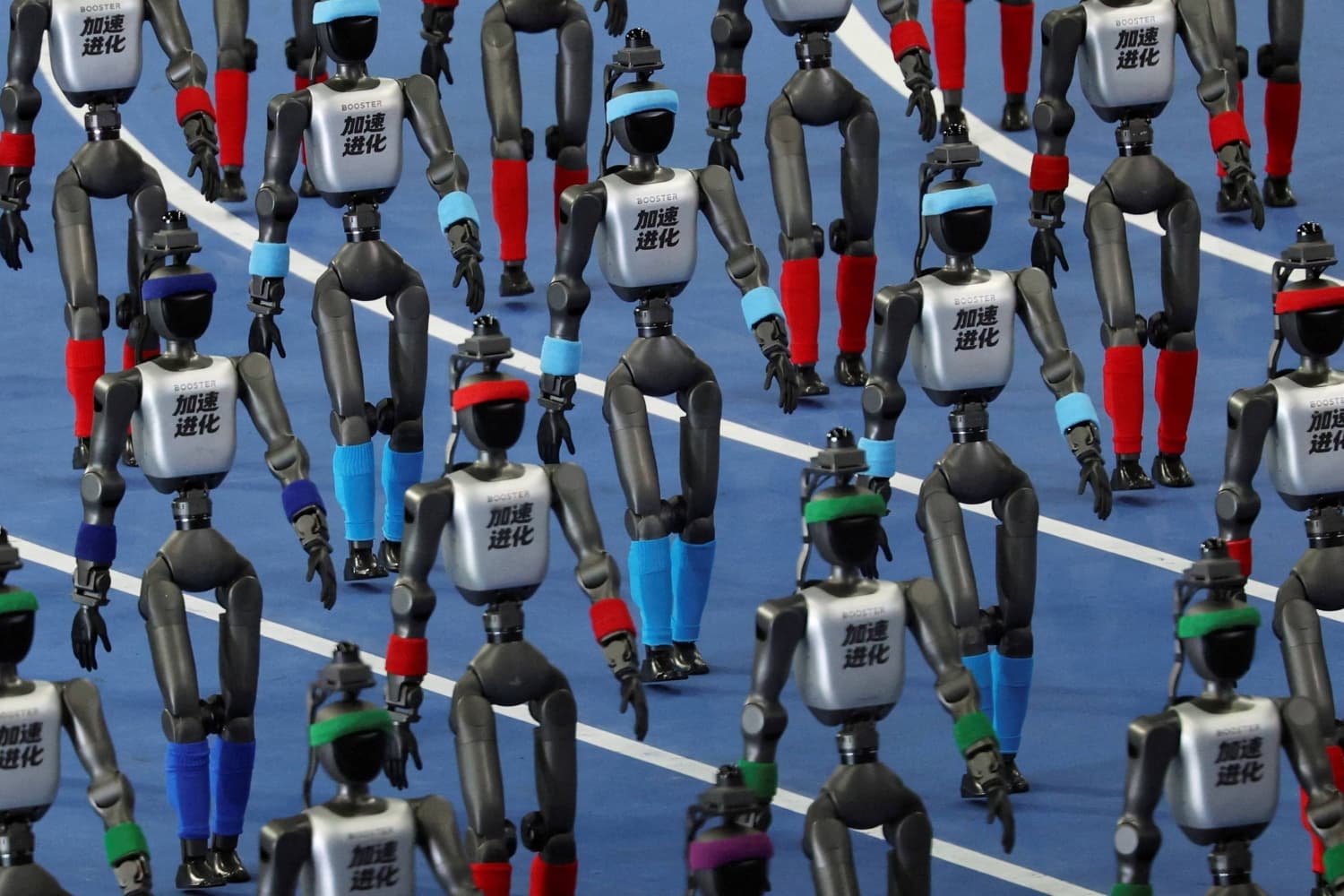 Robots can outrun humans, but can they plug in a cable?