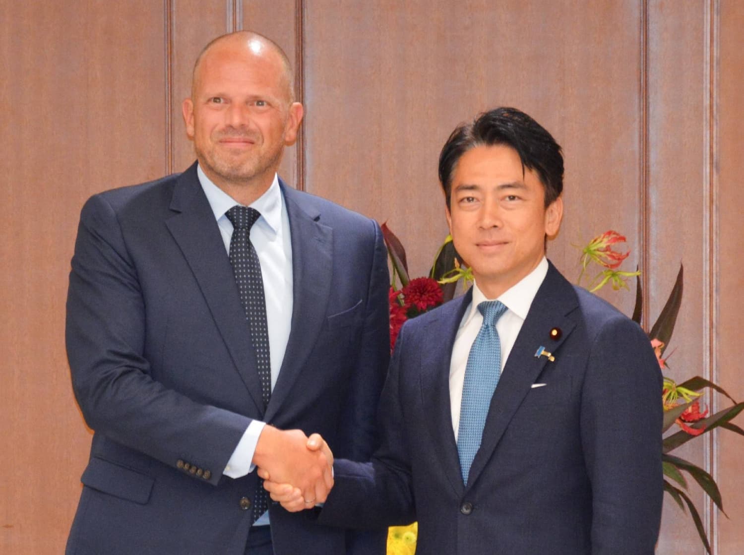 Japan and Belgium defense ministers agree to deepen security ties
