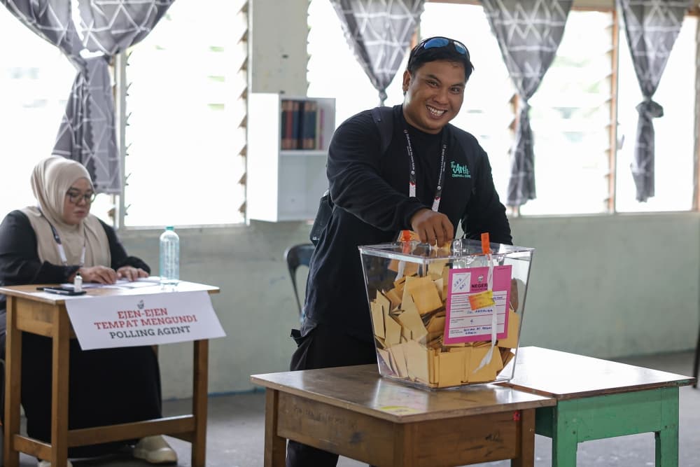 Negeri Sembilan voter turnout climbs to 65.38pc by 4pm