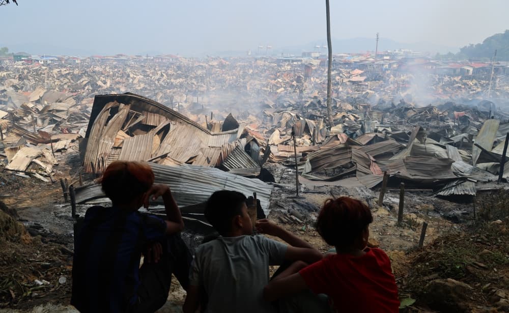 Two relief centres opened after Kota Kinabalu fire tragedy leaves 200 victims homeless