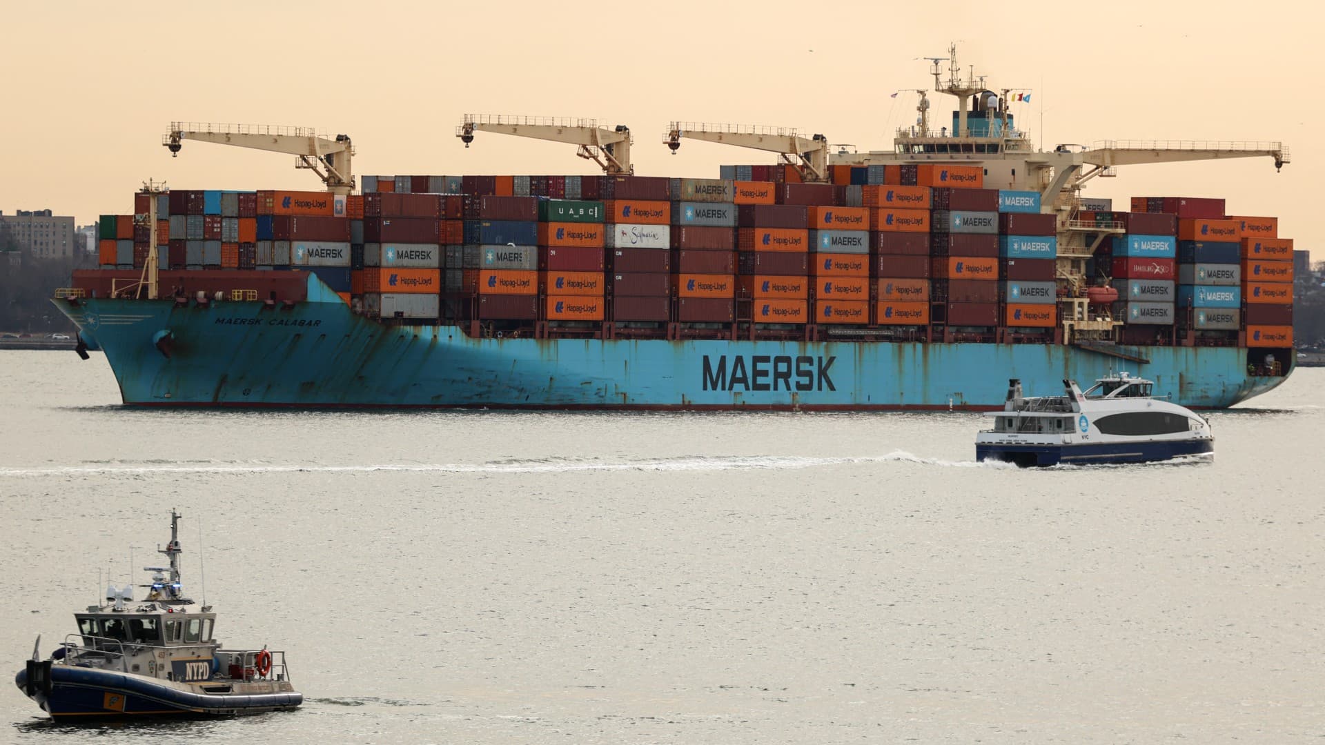 Maersk returns another Asia-Europe service through Suez, but wider return remains distant