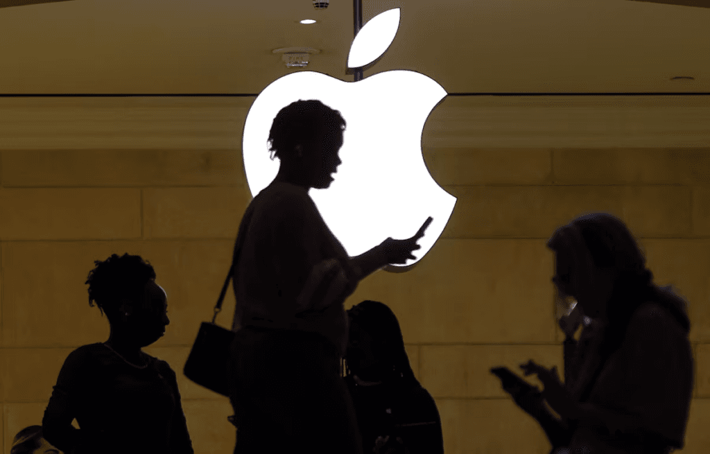 Apple briefly tops $5 trillion market value for first time