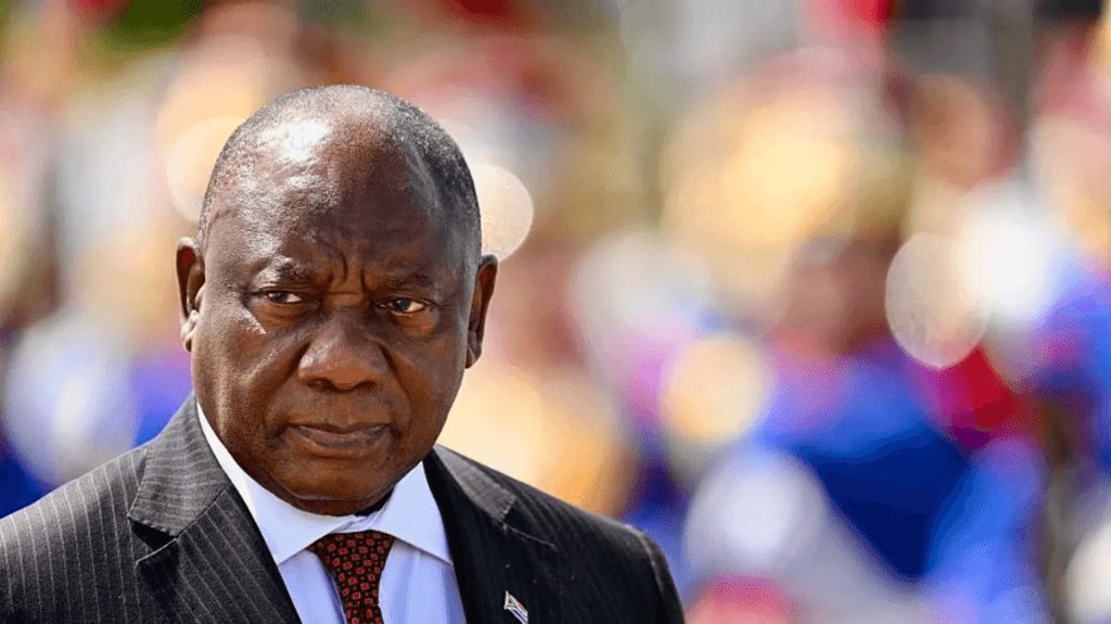 South African coalition party goes to court over law that angered Trump