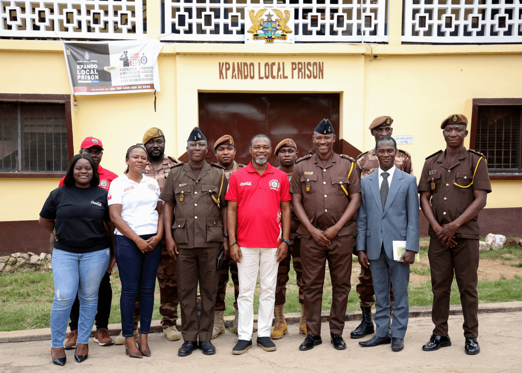 Coca-Cola Ghana boosts inmate rehabilitation with vocational training equipment donation