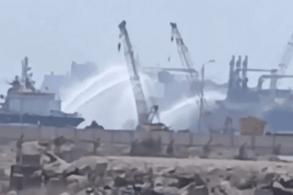 Saudi Arabia condemns drone attack on ships in Egyptian port