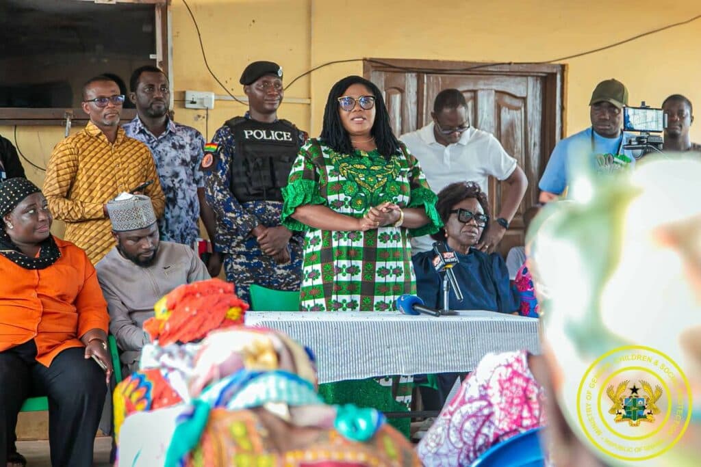 Gender Minister visits Gambaga camp, pledges support for residents