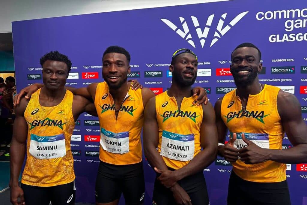 Glasgow 2026: Ghana clinches historic Commonwealth bronze in men’s 4x100m relay