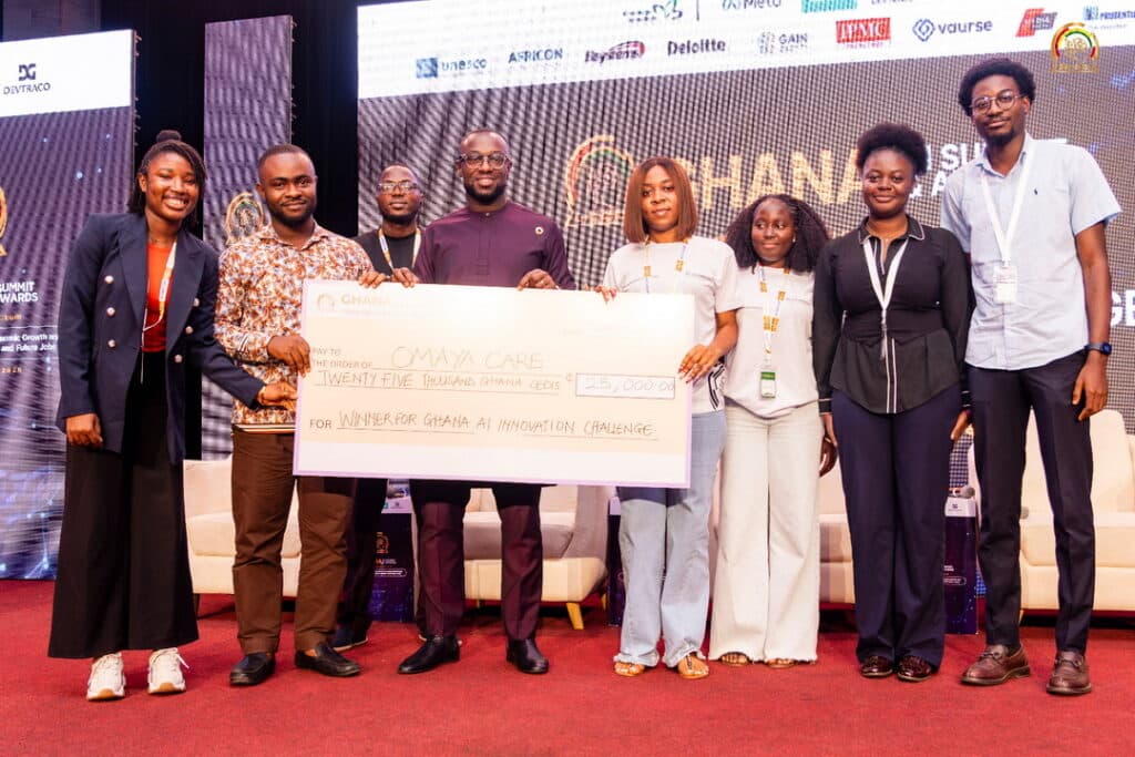 Omaya Care wins inaugural Ghana AI Innovation Challenge with maternal health solution
