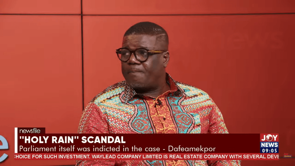 AKSA power deal: Dafeamekpor says Ghana must confront its accountability deficit