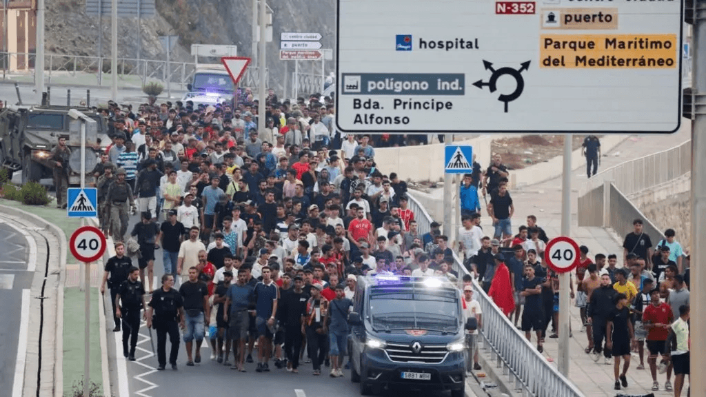 Spain attacks ‘selfish’ response of some EU countries to Ceuta migrant crossings