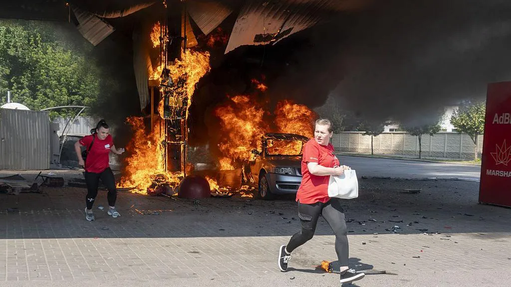 As Ukraine hits Russia’s refineries, Russia targets Ukraine’s petrol pumps