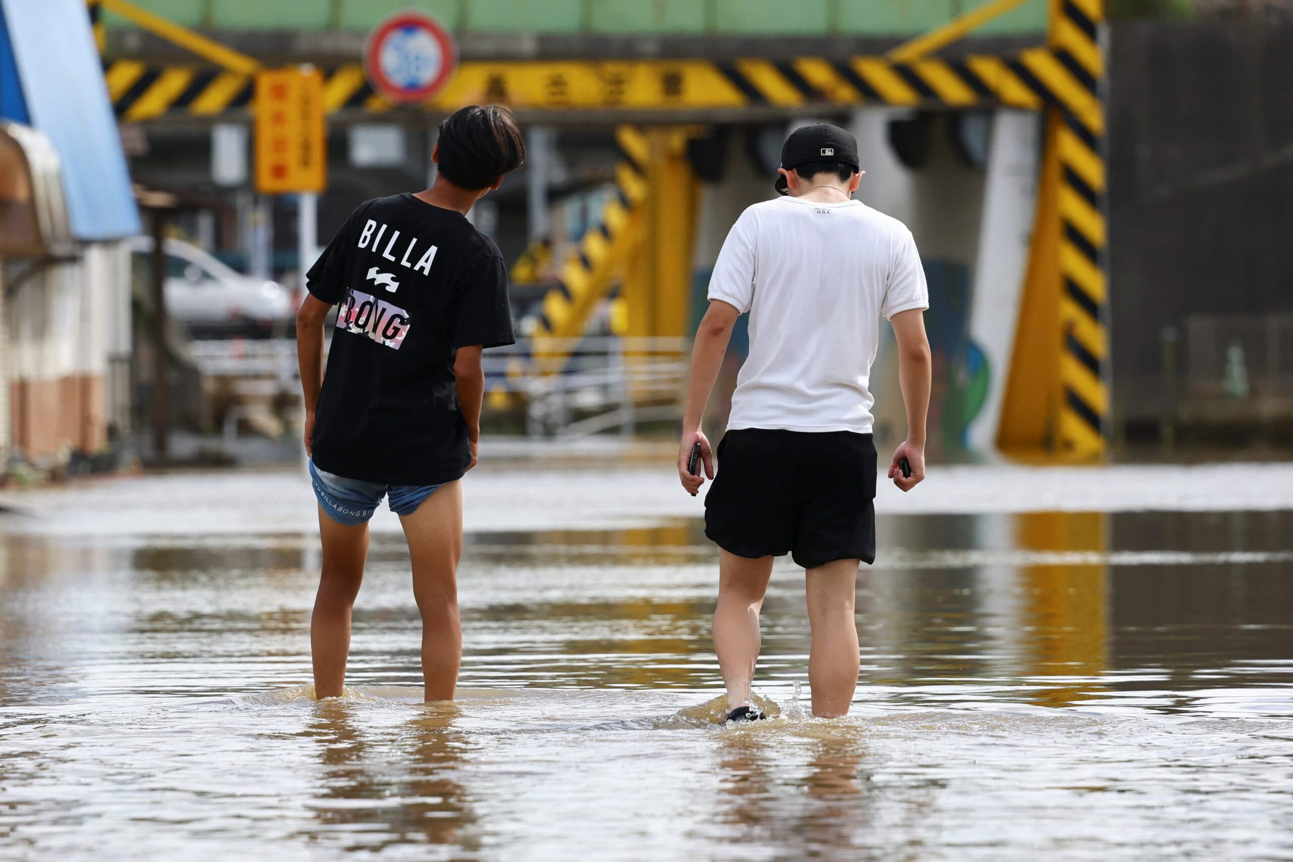 Japan’s record rains strand thousands at Narita airport, kill eight