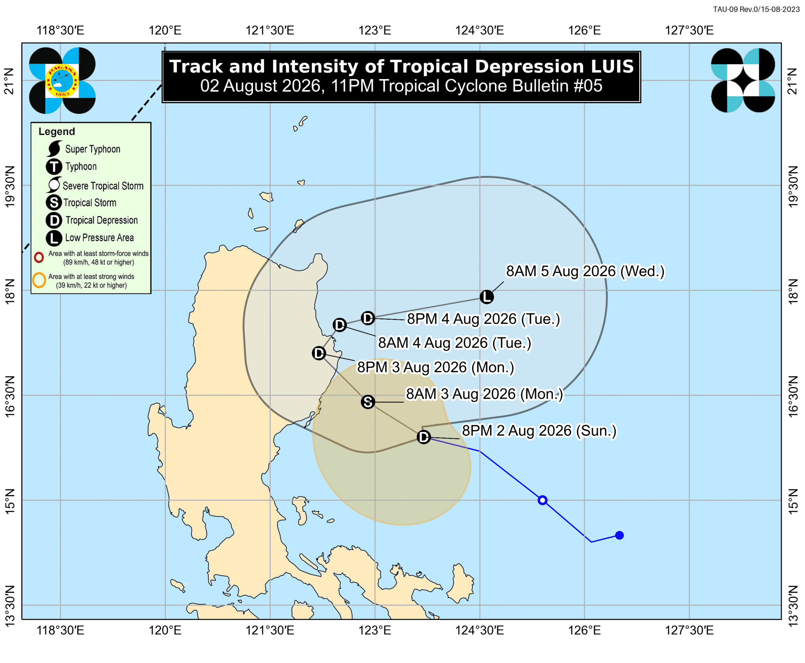 Landfall possible for Tropical Depression Luis, but track ‘highly uncertain’