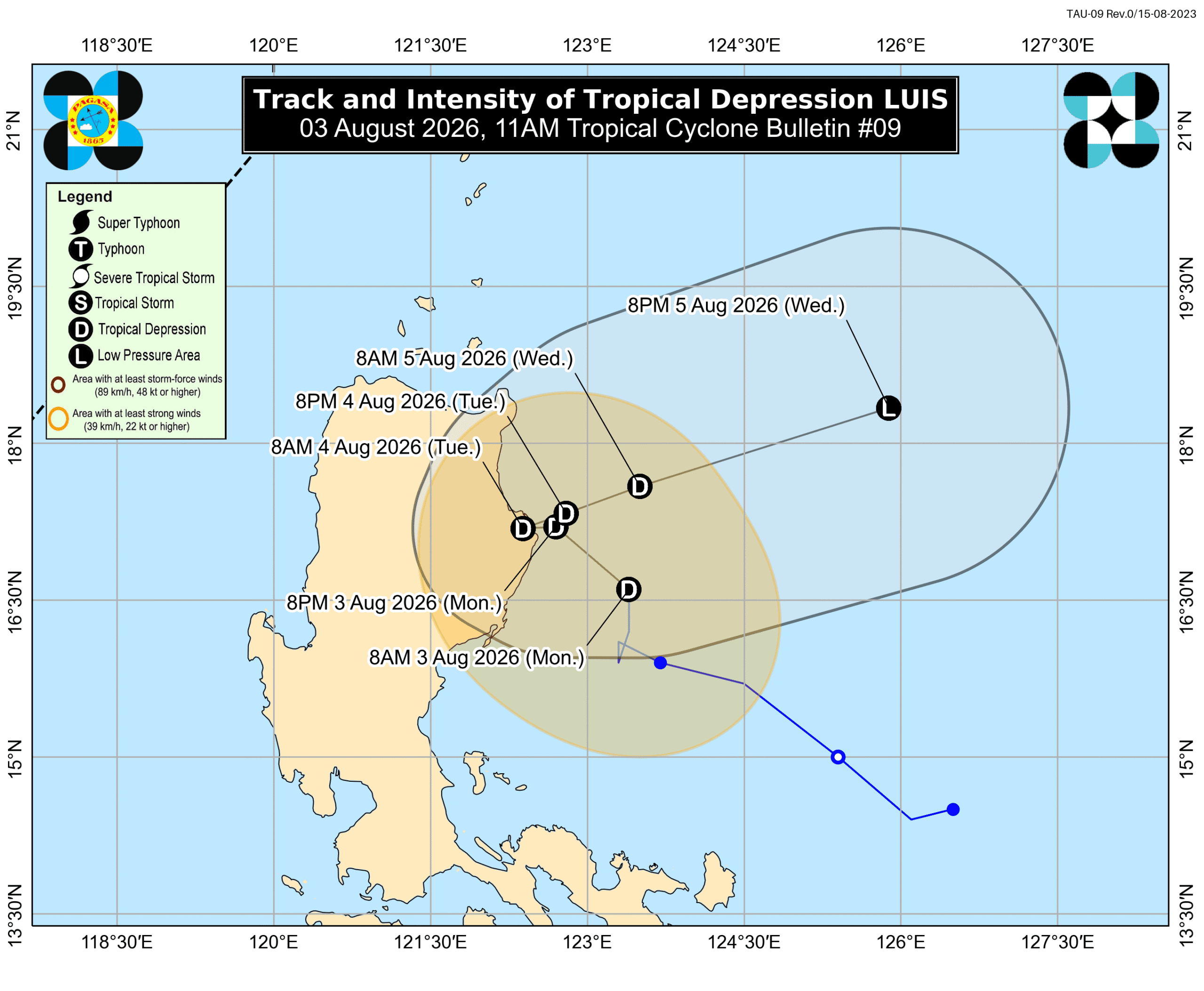 Pangasinan faces torrential rain due to Tropical Depression Luis